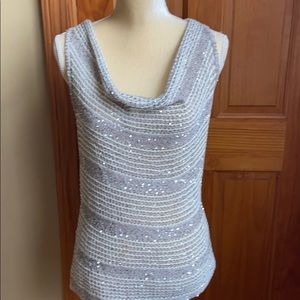 INC sleeveless sweater
